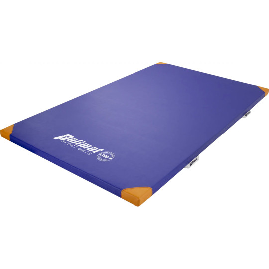 Light school gymnastic mattress 200x120cm, anti-slip
