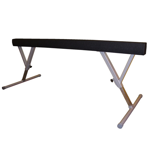 High gymnastic balance beam with height adjustment