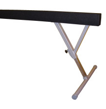 High gymnastic balance beam with height adjustment