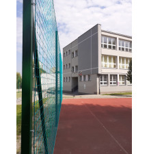 PE protective net for an external ball catcher