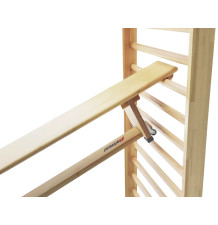 copy of School gymnastic bench with certificate wooden legs