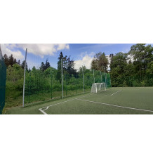 Siatka zabezpieczająca PP na sale sportowe i piłkochwyty