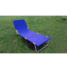 Łóżko turystyczne z regulacją oparcia