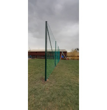 Steel ball catcher brace - 4 x 4 cm