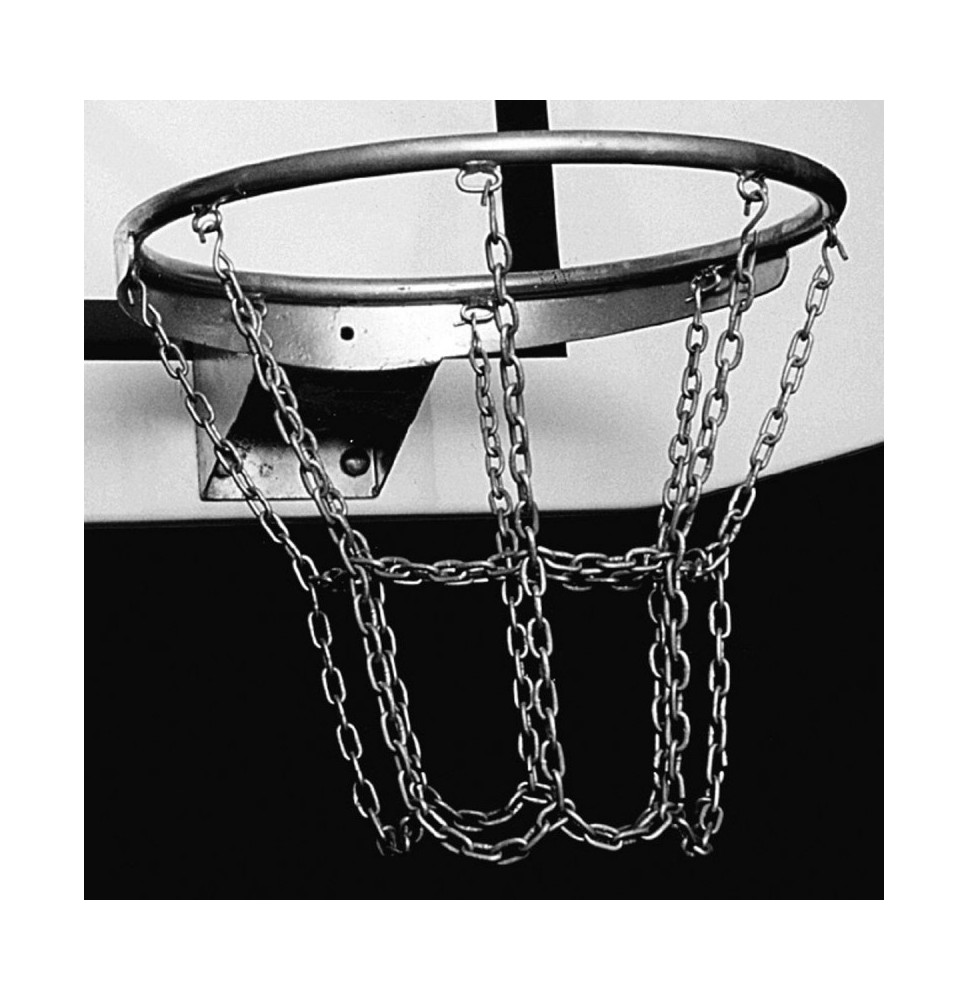 Chain net for basketball hoop