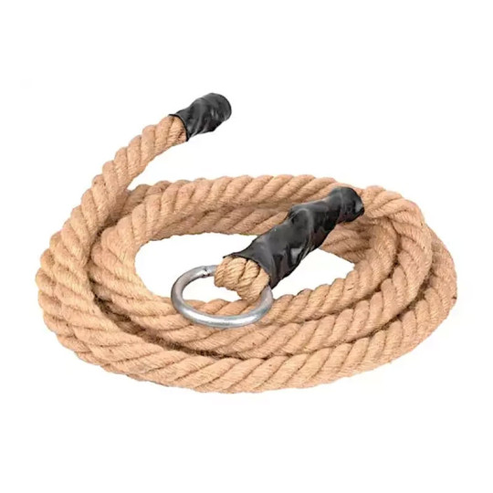 Jute rope for climbing