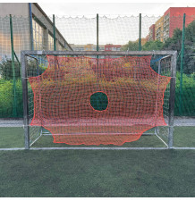 A net for practicing shooting accuracy/throws at goal