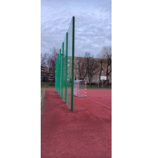 Piłkochwyt za bramką 30x5m kompletny gotowy do montażu