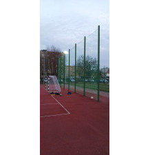 Piłkochwyt za bramką 30x5m kompletny gotowy do montażu