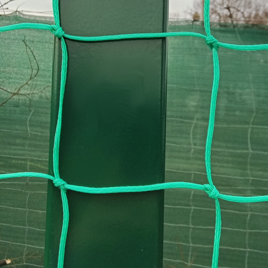 PE protective net for an external ball catcher