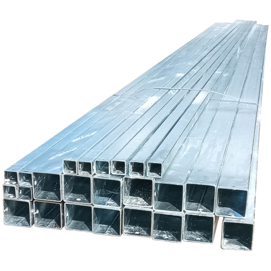 Słup piłkochwytu profil stalowy 8x8cm