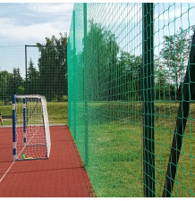 PE protective net for an external ball catcher