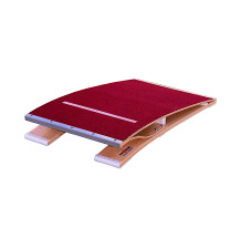 Certified wooden gymnastic springboard
