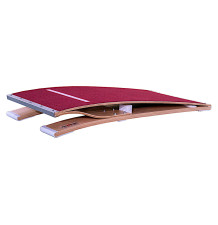 Certified wooden gymnastic springboard