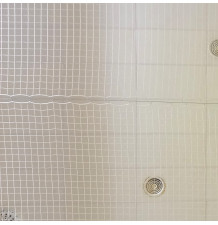 PE protective net for an external ball catcher