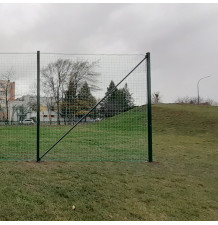 Zastrzał odkos piłkochwytu profil stalowy 4x4cm