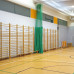 Shading screen for gymnasium dividing curtains