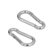 Galvanized snap hook for ball catch net