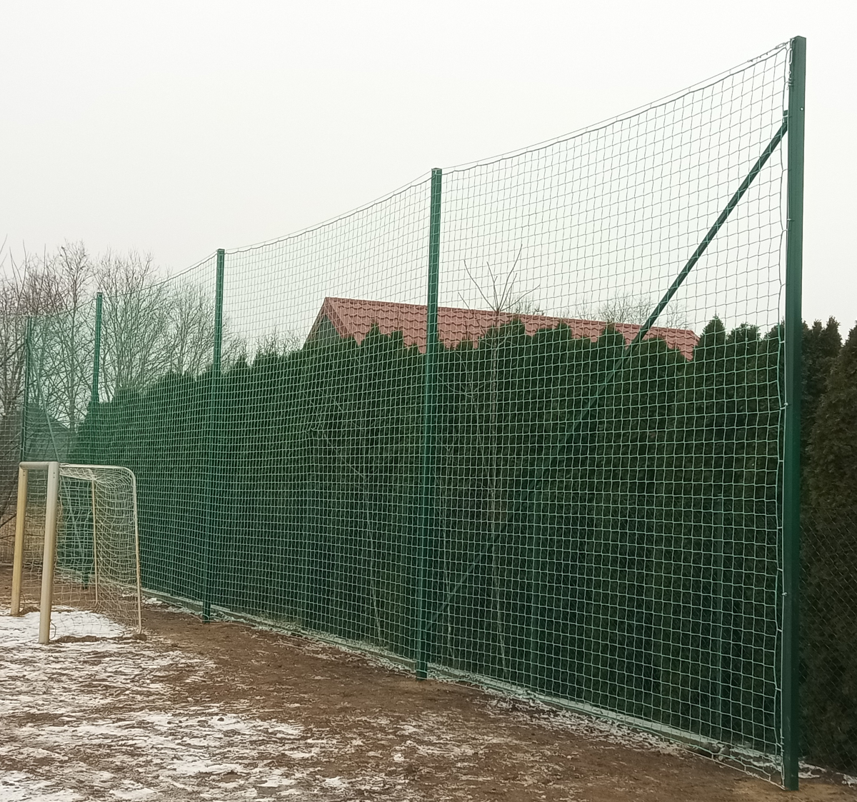 Piłkochwyt 5 m z siatki polietylenowej